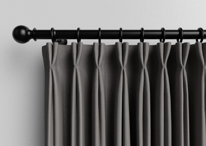 Norleigh, Charcoal - Made to Measure Curtains - Image 10